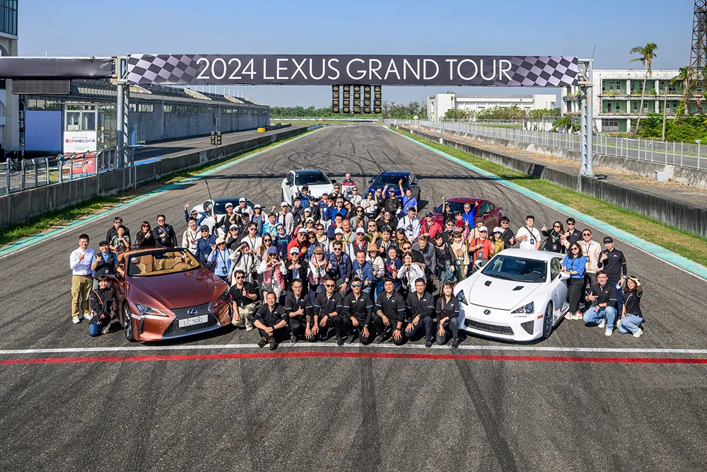 2024 LEXUS GRAND TOURE 全車系車主齊聚 共譜賽道熱血篇章