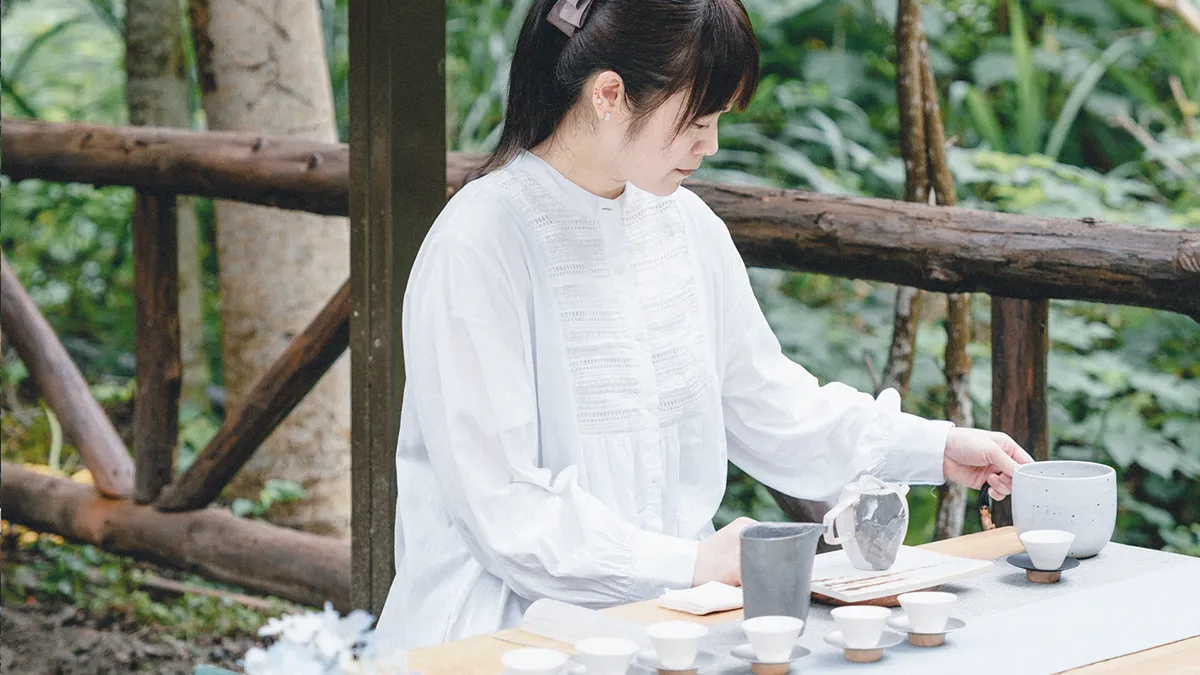 品嚐每位茶藝師精心準備的私房茶
