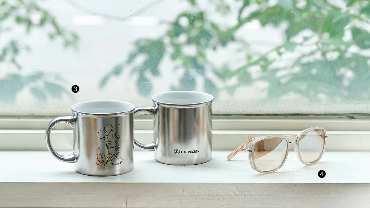 米奇系列 金屬光馬克杯組 / 鏡面琥珀女士精選太陽眼鏡