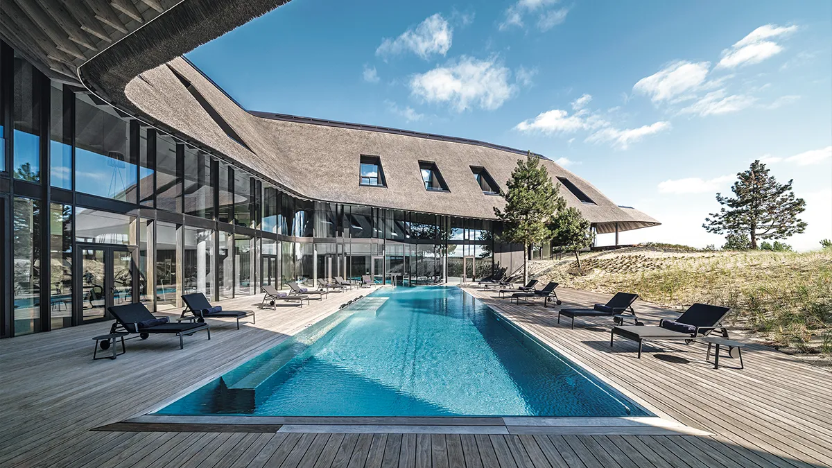 所有客房都採用整體的現代水療概念，將自然療法與最新科學發現的尖端醫學相結合