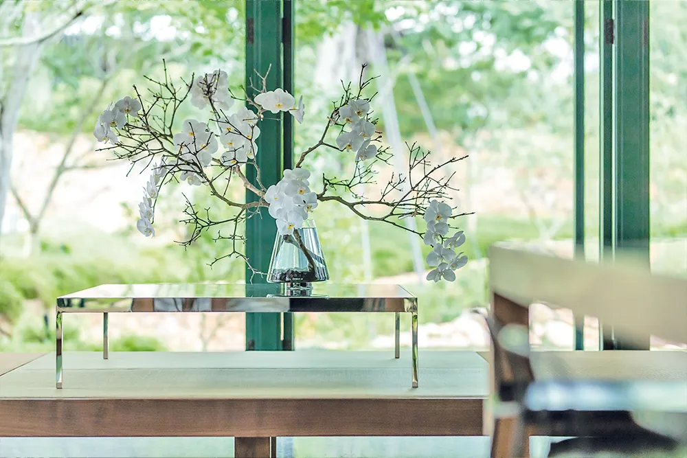 漫步其中，即可感受自然不造作的屏息美景與接地精神