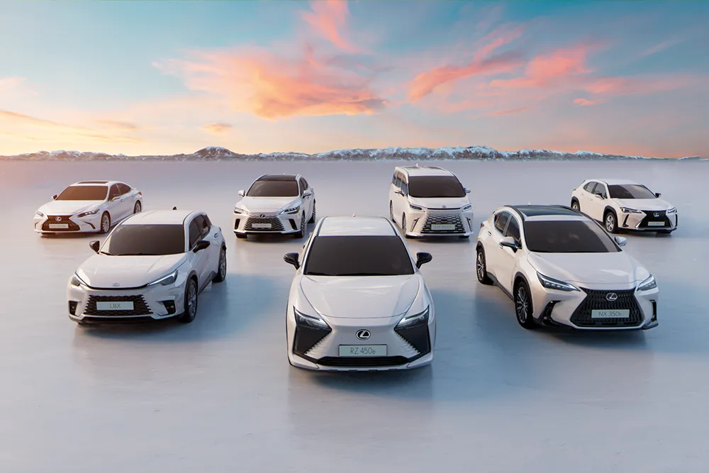 LEXUS ELECTRIFIED全球350萬台榮耀