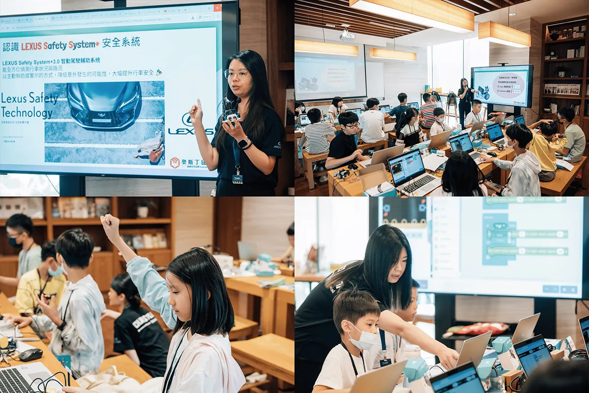 帶領學員認識micro:bit的基本操作與多元功能