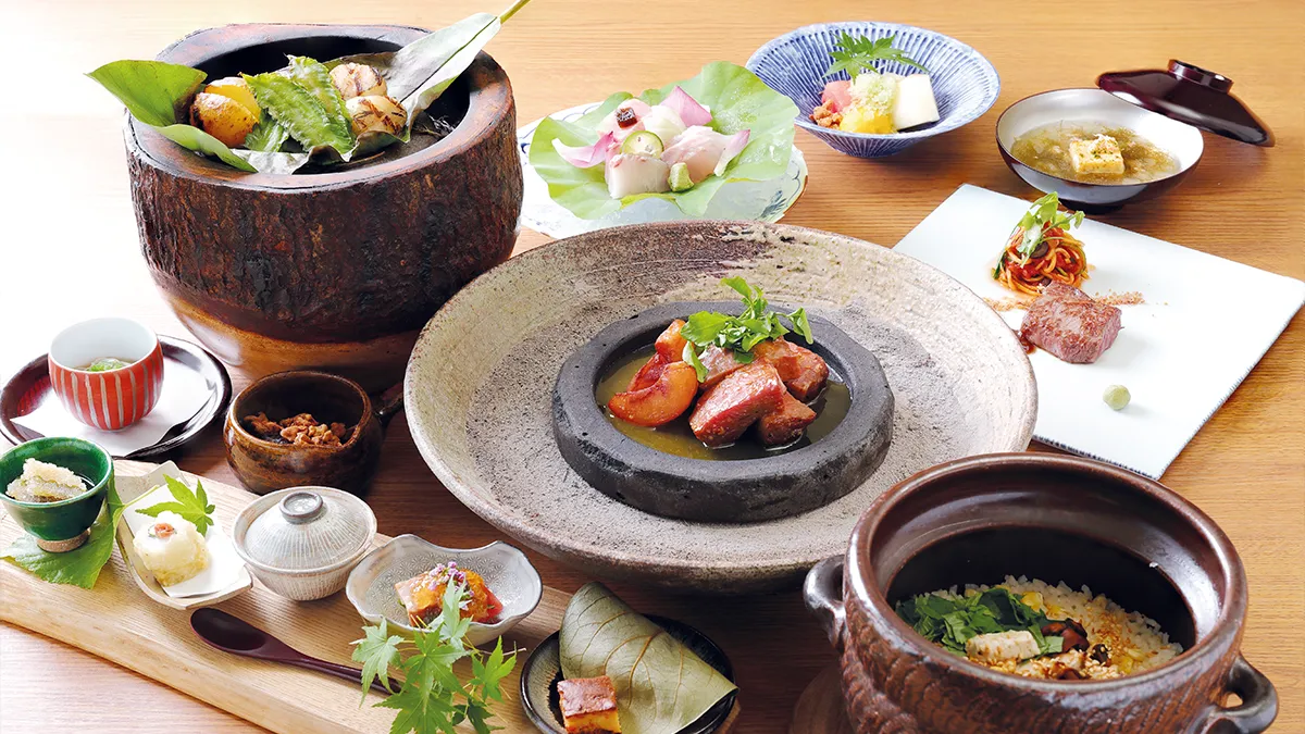 早餐餐具以富士五湖為靈感