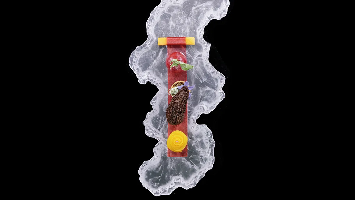 沿襲中國古法製作，結合西式美學擺盤