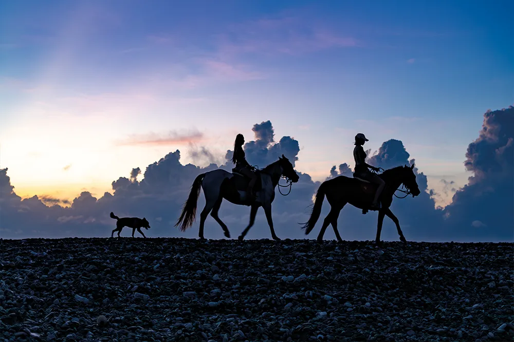 與馬同行 馳騁天地飽覽壯闊景觀