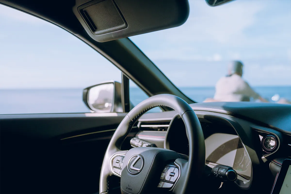 從LBX的副駕駛座看海