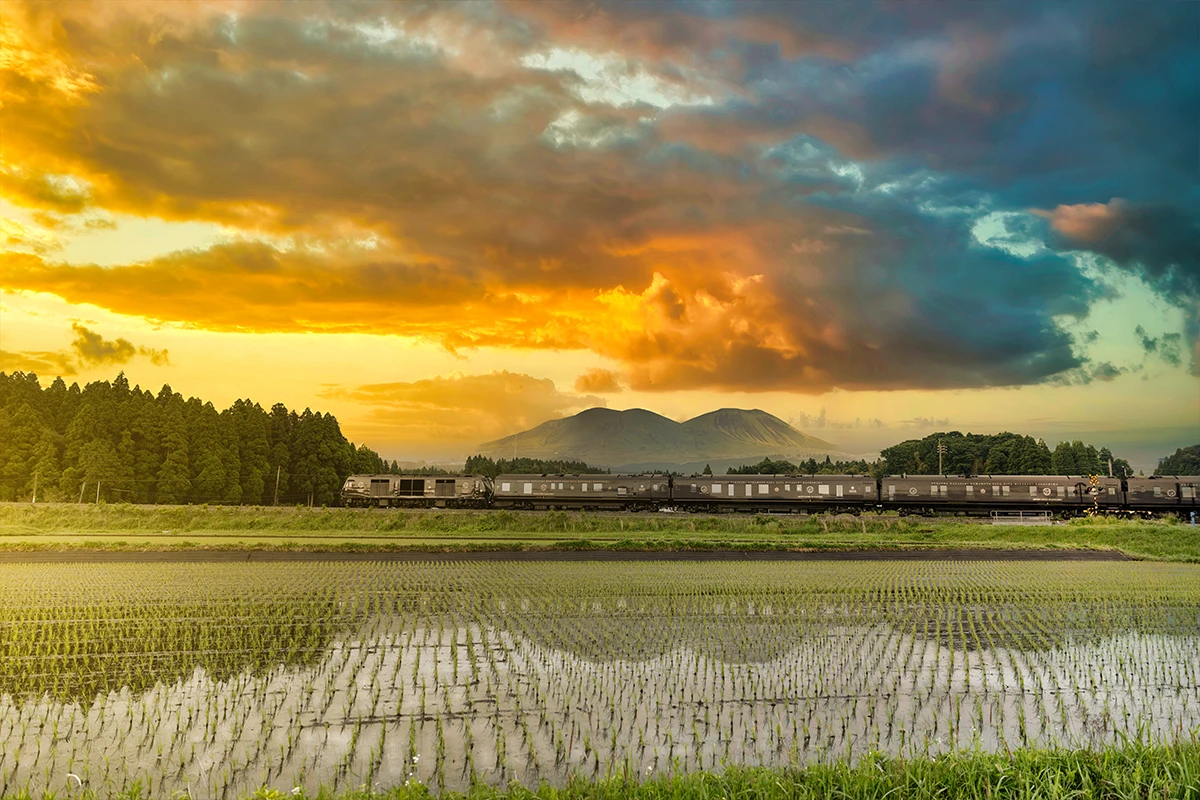 充滿令人讚嘆的列車細節，就像是移動的美術博物館般。